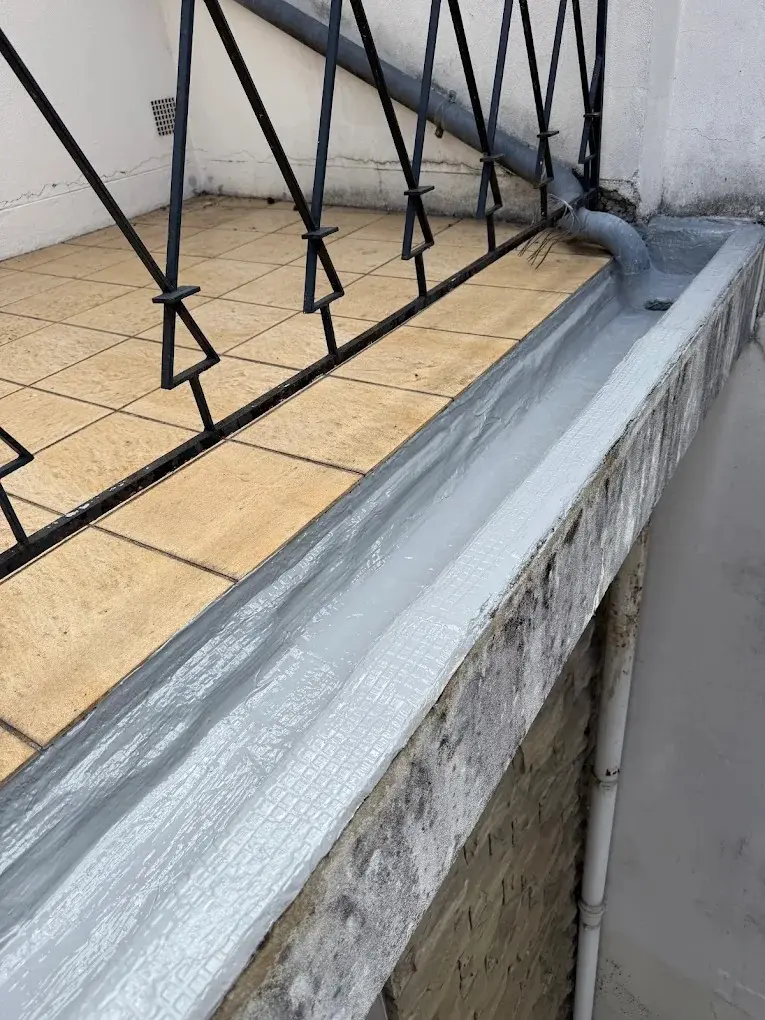 Après - Réfection de l’étanchéité d’un chéneau