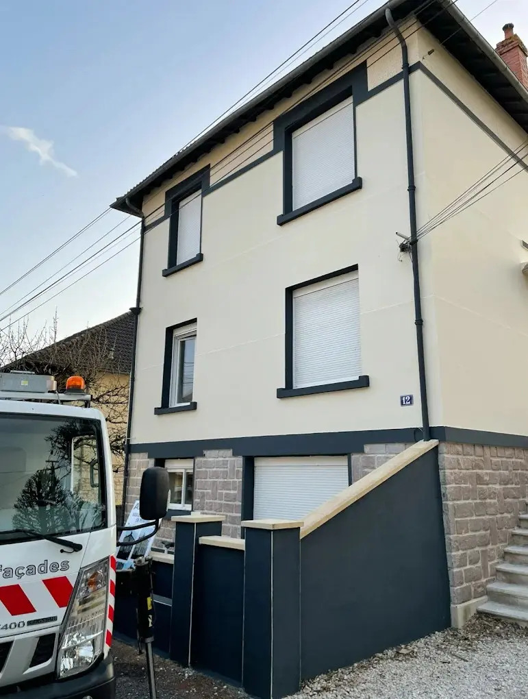 Après - peinture et rénovation de façade