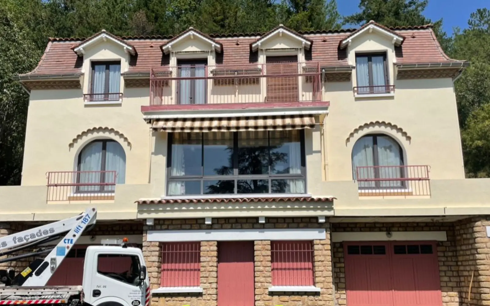 Après - façade après mise en peinture complète
